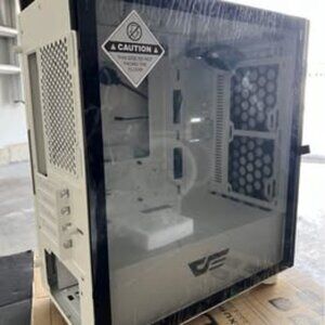 DarkFlash DLM21 Computer case, White, New in box.